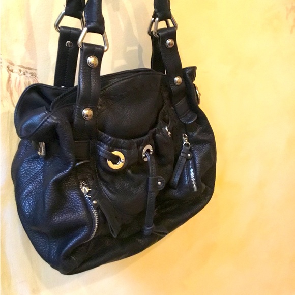 Makowsky Handbags - Makowsky Black Leather Bag